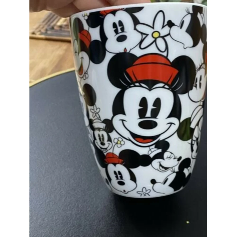 Disney Minnie Mug for Coffee Tea Latte with Minnie All Over Design by Disney